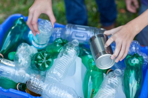 Recycling process in Sydenham waste management